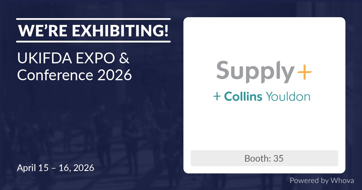 We are excited to announce that Collins Youldon will be exhibiting at UKIFDA EXPO &amp; Conference 2026 on April 15 – 16, 2026. 🎉🎉  Like or comment if you’ll be there! - via #Whova Event Platform