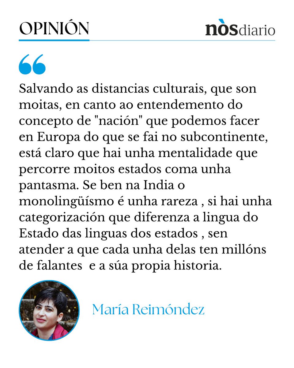 OPINIÓN | A lingua que nos une
✍️ María Reimóndez (<a href="/reimondez/">a María Reimóndez</a> )
nosdiario.gal/opinion/maria-…