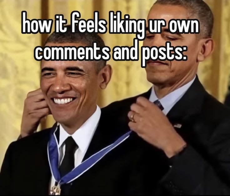 🤣🤣 instead of this let's support each other and grow together ❤️