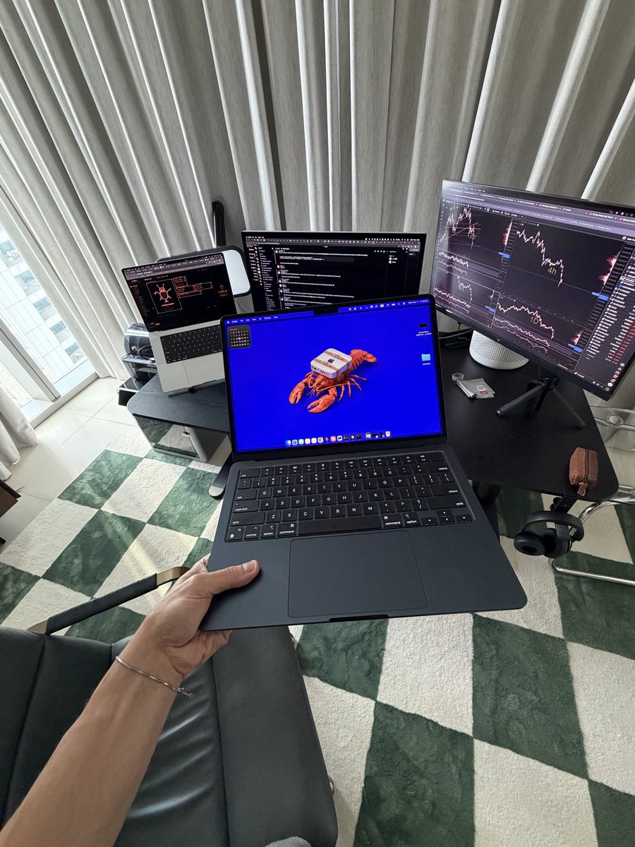 i'm certain we're witnessing emergent behaviour in real time right now. 

i'm watching my <a href="/openclaw/">OpenClaw🦞</a> evolve like a proud parent with opus 4.6

blasting through to-dos i've had unchecked for months.

my ai did this on its own. it suggested spinning up a second instance running a