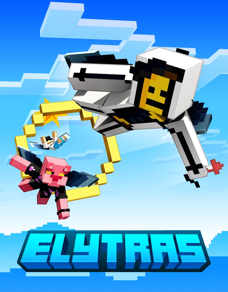 LorenzoDMC's tweet photo. Elytras! 🪽🎆
#minecraft #render #elytras https://t.co/6j3qMffQyt