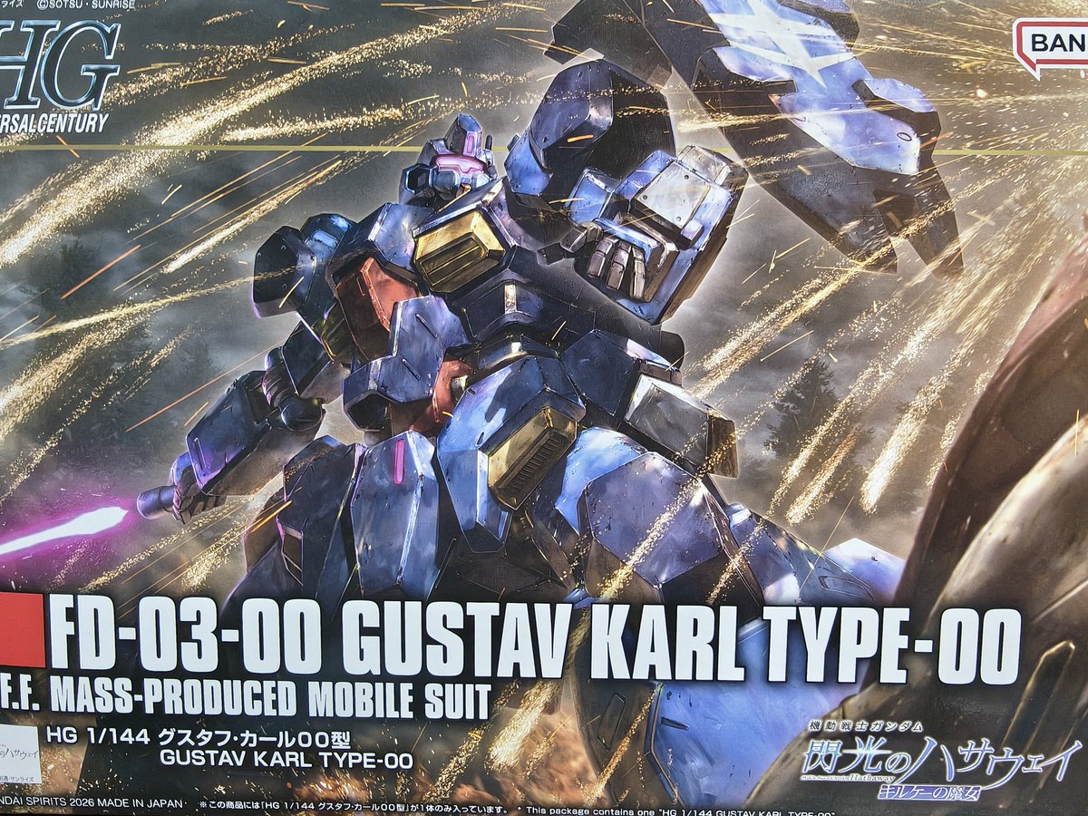 なんかグスタフカールのまだ残ってたやつに出会ったんで仕入れてきました
箱絵カッコいい