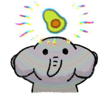 【新作のお知らせ】
アボカドが好きなゾウの #LINEスタンプ （スペイン語）ができました🐘🥑*.+ﾟ
store.line.me/stickershop/pr…