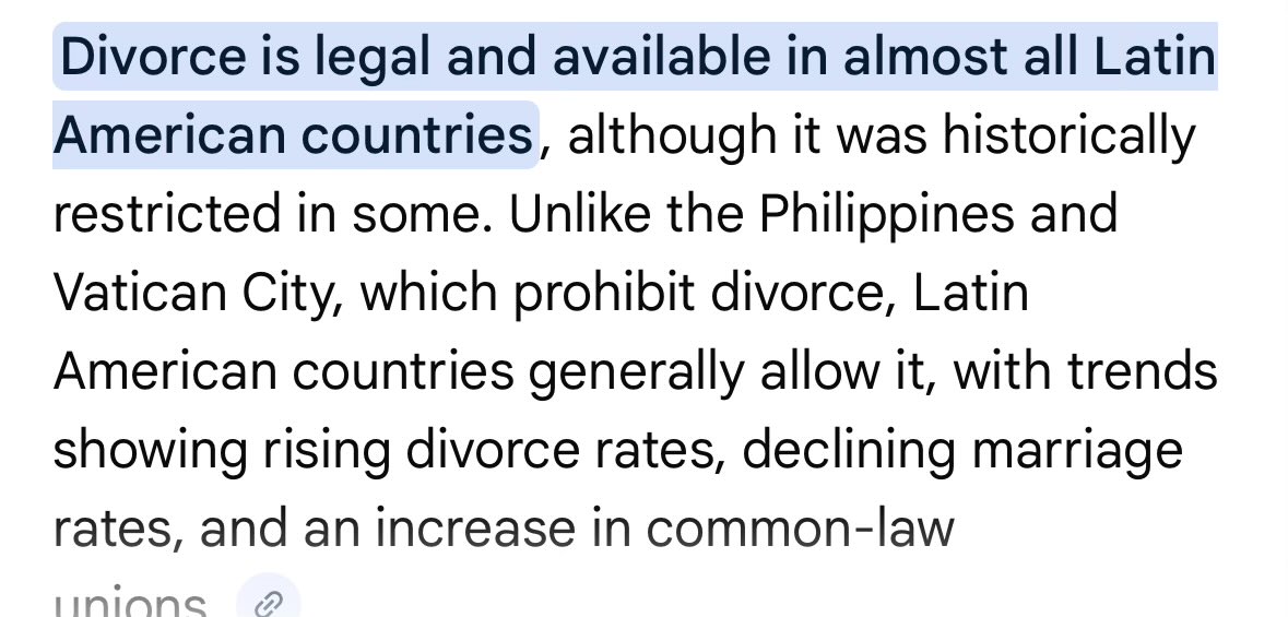 queerdowager's tweet photo. i found out spain has marriage equality too. our hispanic brothers and sisters, who were also colonized by spain, basically enjoy divorce in latam countries while being just as catholic as filipinos.

no divorce no marriage equality. ni sogie bill di napapasa https://t.co/WgwFjnRAkC