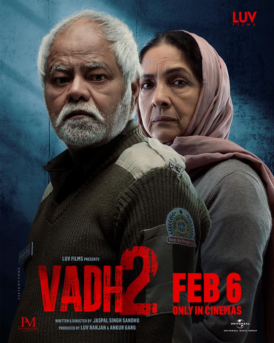 movie__maniac's tweet photo. That Meta Moment in VADH 2
─────────────────────────
#Vadh2 is not a direct sequel to #Vadh. It works as a standalone film with its own story and narrative.
One funny detail I noticed — a character in VADH 2 is actually watching the first part of Vadh on a mobile phone. That meta moment gave me a good laugh, and I was the only one in the theatre laughing. 😄