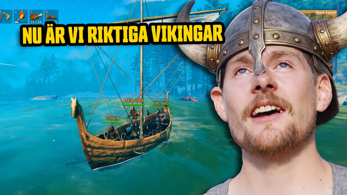 Vi har båtar, vi har stukat självförtroende och viktigast av allt; Vi har VARANDRA. Mer Valheim på vår stream ser ni ikväll!

Stream klockan 19.00 på:
🔴 youtube.com/argaskanskaman…
🟣 twitch.tv/argaskanskaman