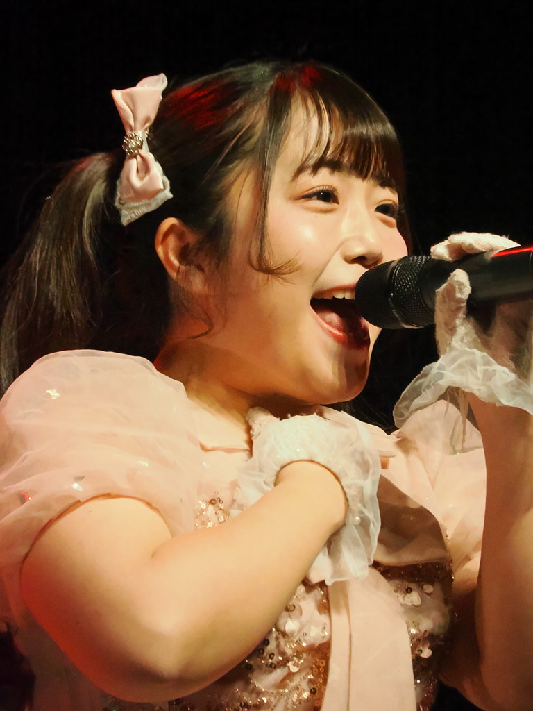 本日のランドマークホールでのライブ。 あーちゃん。 時間切れとかで