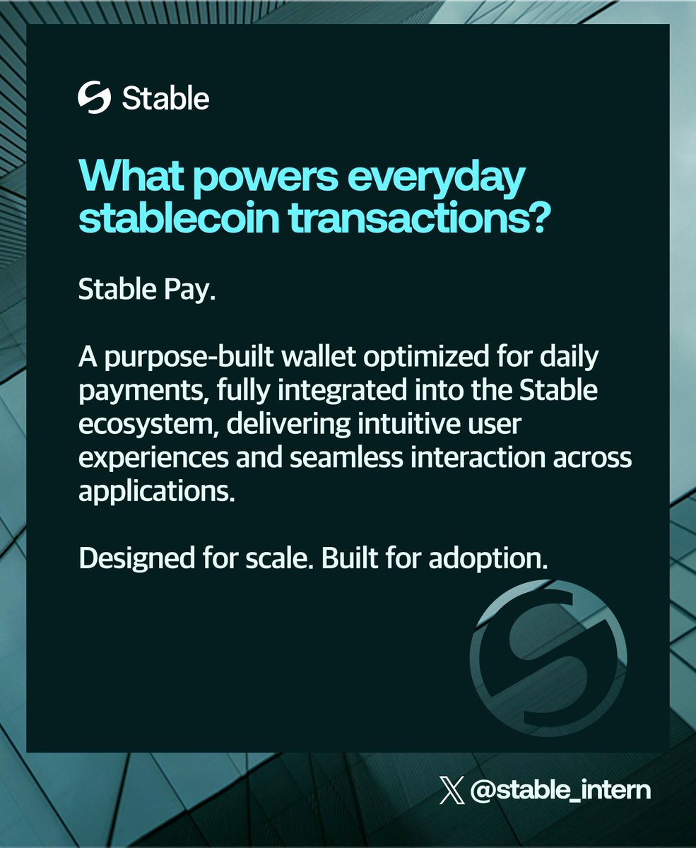 Stable Ecosystem tweet media