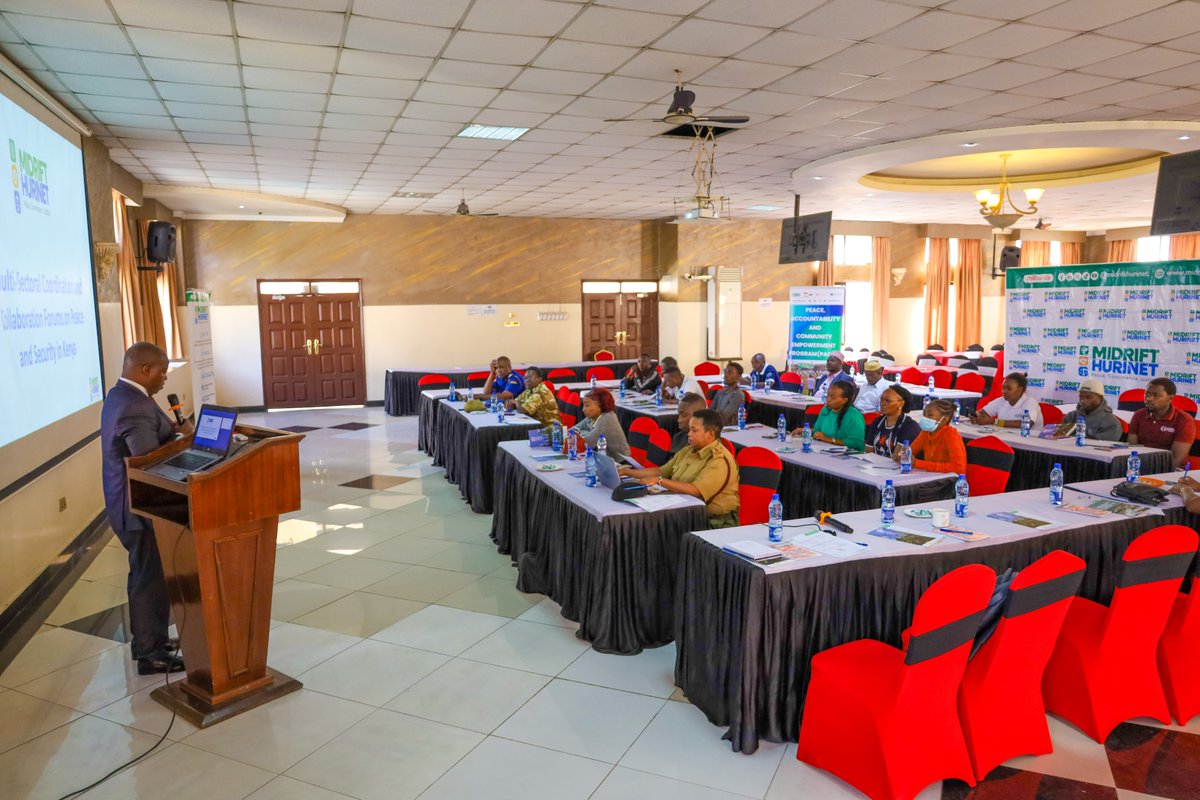 Midrifthurinet's tweet photo. With support from the Civil Peace Service (CPS) of GIZ, @Midrifthurinet’s Multisectoral Coordination and Collaboration Forum on Peace and Security, targeting participants from Nakuru Town East and Nakuru Town West, adopts a strategic, collaborative communication approach to strengthen community resilience through dialogue, shared responsibility, and youth-led engagement.

Gathering National Government Administrative Officers ( @ngaosKE  ) representatives, Sub-County security committees, Media practitioners, county officials, Youth champions, peace actors, and community members, the forum addresses real governance and security gaps, from delayed risk detection and fragmented stakeholder coordination to low youth participation, weak reporting cultures, and trust deficits between institutions and citizens.

Through clear messaging and inclusive participation, the engagement emphasizes establishing an election-focused Early Warning Early Response (EWER) mechanism, improving information sharing, and expanding youth-friendly reporting platforms that empower young people to advocate for peace, accountability, and electoral reforms.

By shifting from reactive crisis management to preventive, community-driven approaches, the forum positions communication as a tool for peacebuilding, building credibility, and encouraging consistent public engagement that leads to increased awareness, responsible civic action, and measurable improvements in conflict reporting and response.

This collaborative process promotes a culture of transparency, security, and community ownership, where youth voices are recognized as key contributors in shaping a more peaceful, accountable, and participatory electoral environment across Nakuru County.

@zfdnews  @NPSOfficial_KE @APSKenya @InteriorKE
