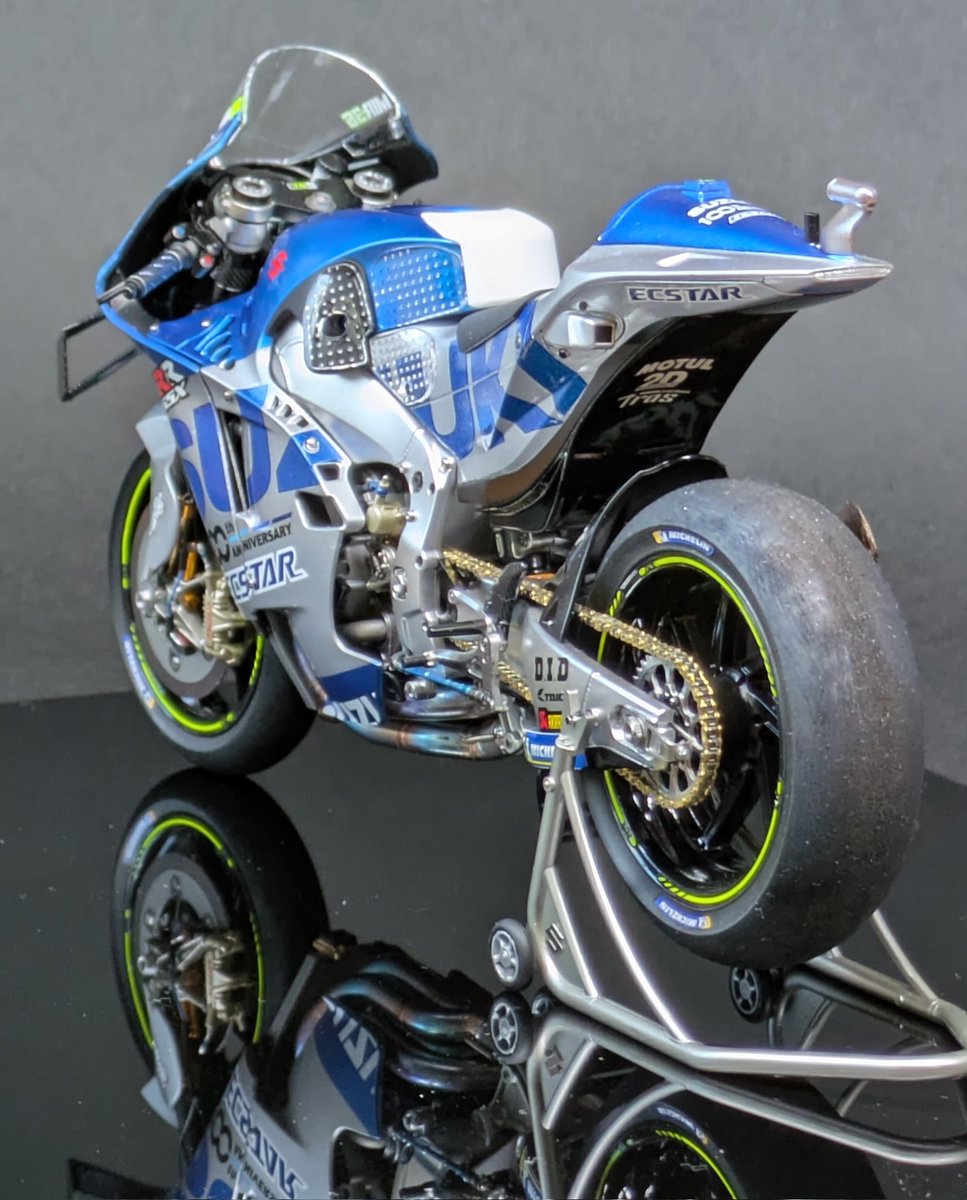 satopla26's tweet photo. #バックショットグランプリ
#GSXRR
#タミヤ
#バイクプラモ盛上げ隊 https://t.co/UjbxNF4IkF