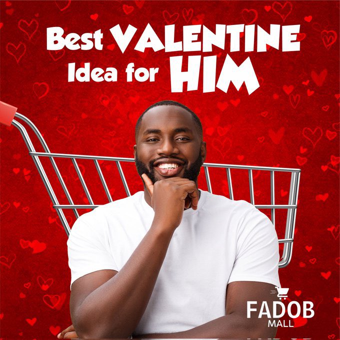 fadobmall's tweet photo. Ladies what would you consider a very good Valentine gift for your man??  

Men keep watch 👀💃 https://t.co/EuPiMSlLtq