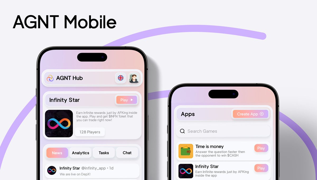 Most mobile wallets are just view-only modes. AGNT Mobile is a command ...