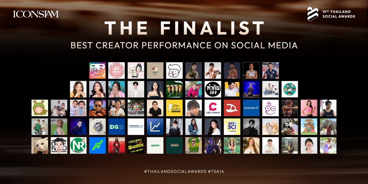 Thailand Social Awards ครั้งที่ 14
เปิดโผรายชื่อผู้เข้าชิงแบรนด์ และครีเอเตอร์รวมกว่า 300 รางวัล
พร้อมยกระดับมาตรฐานวงการโซเชียลมีเดียไทย

 บริษัท ไวซ์ไซท์ (ประเทศไทย) จำกัด บริษัทเทคโนโลยีผู้ให้บริการด้านการวิเคราะห์ข้อมูล ประกาศความพร้อมการจัดงาน Thailand Social Awards