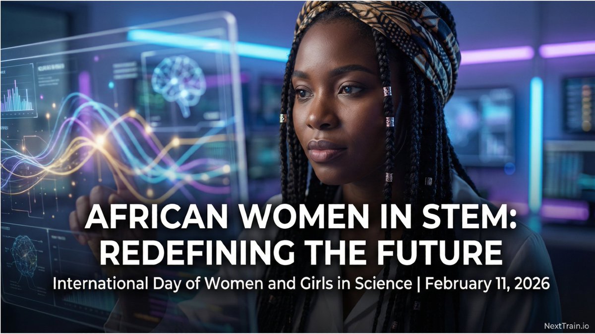 African Women in STEM are redefining the future! 🚀

This #WomenInScience Day, we celebrate trailblazers like Abeba Birhane (AI ethics), Adji Bousso Dieng (Princeton CS), Dr. Nagla Rizk (AI governance), &amp; Chido Dzinotyiwei (multilingual AI).

They're inspiring a generation!