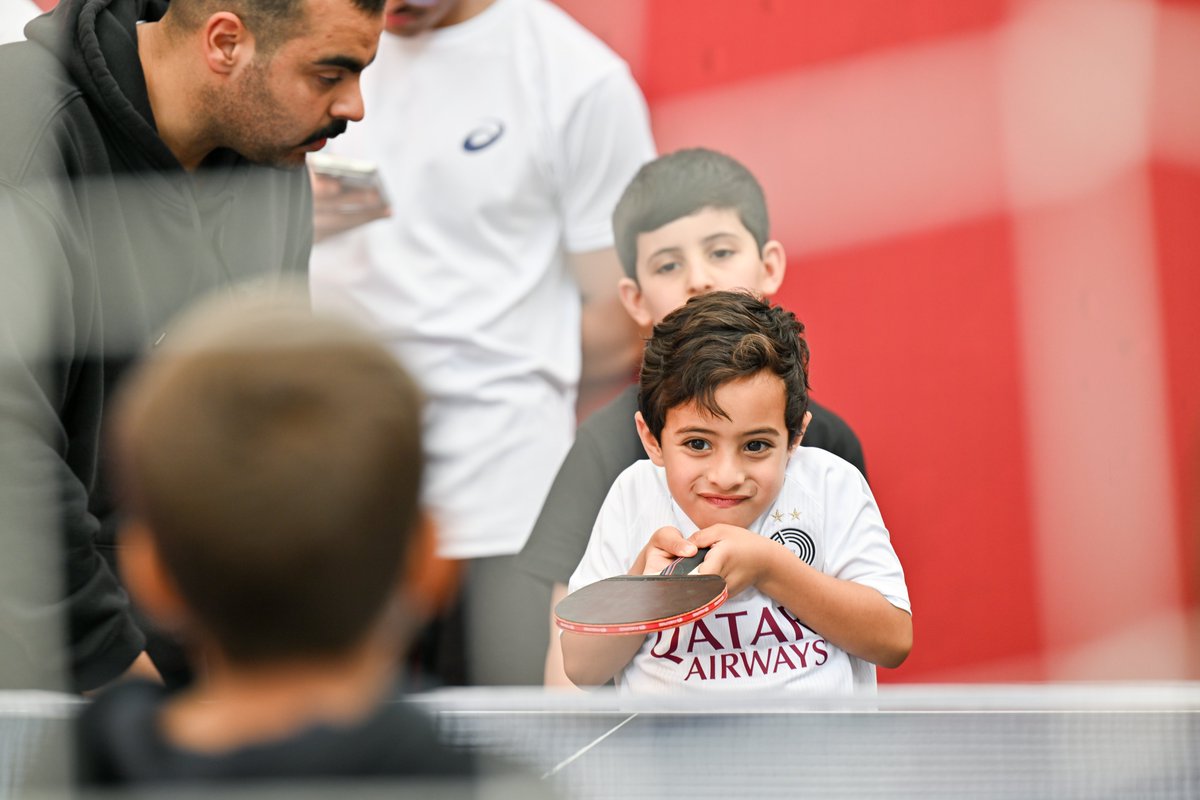 VodafoneQatar's tweet photo. Special moments from Qatar National Sport Day. Fun games, friendly challenges, and a competitive spirit brought families and the community together. A day that highlighted how sport connects people and strengthens bonds.

#VodafoneQatar #NationalSportsDay https://t.co/DxUtpjGd2N