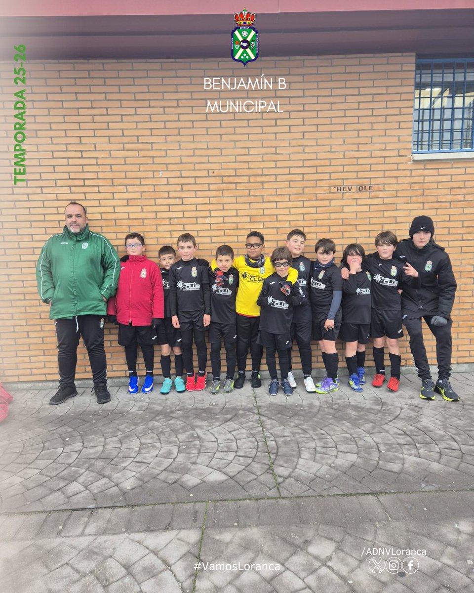 Resultados Benjamín

- Benjamín D Federado 2-3 CD Arroyo "A" ❌

- Benjamín A Municipal 3-1 CD Arroyo "A" ✅

- Benjamín B Municipal 3-2 CF Barrio ✅

#VamosLoranca #SomosLoranca