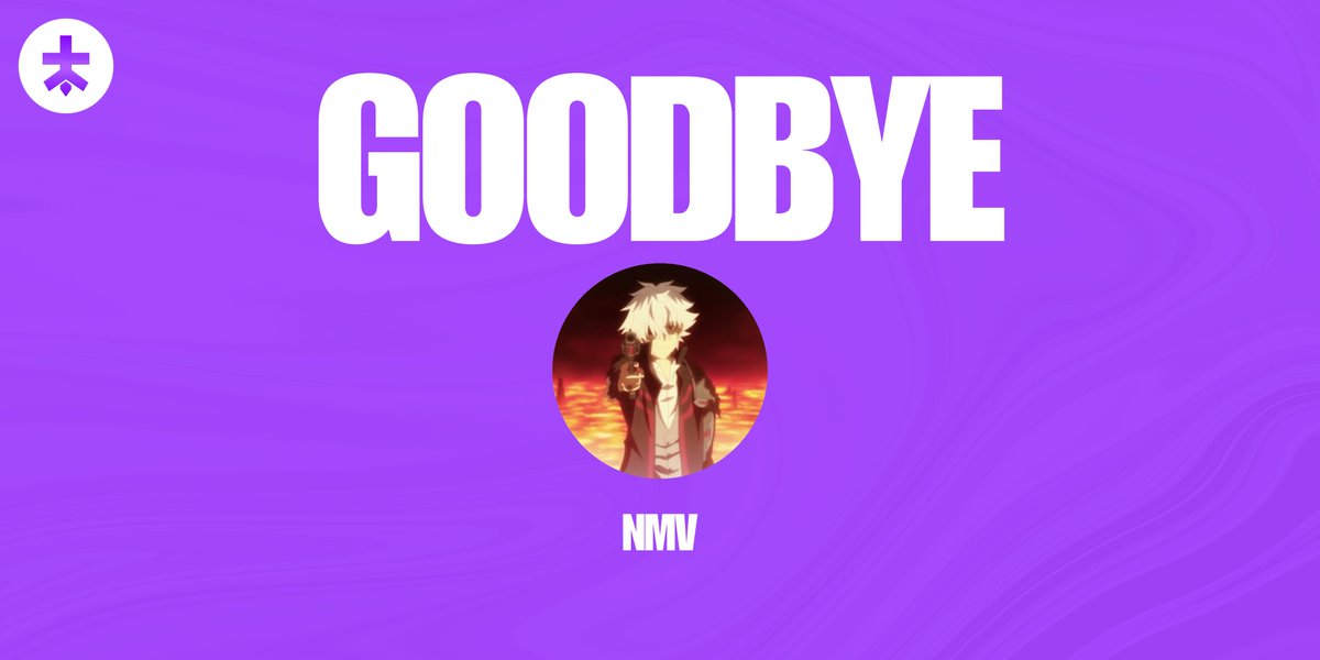 Koyaesport_'s tweet photo. GOODBYE
Nous vous annonçons aujourd'hui le départ de @NmVftn. Pour des raisons personnelles, il est contraint de mettre un terme à son aventure sur le jeu.
Nous le remercions pour son parcours et lui souhaitons le meilleur pour la suite. Merci pour tout ! 💜
#Allforkoya https://t.co/WHlPkgpFUQ