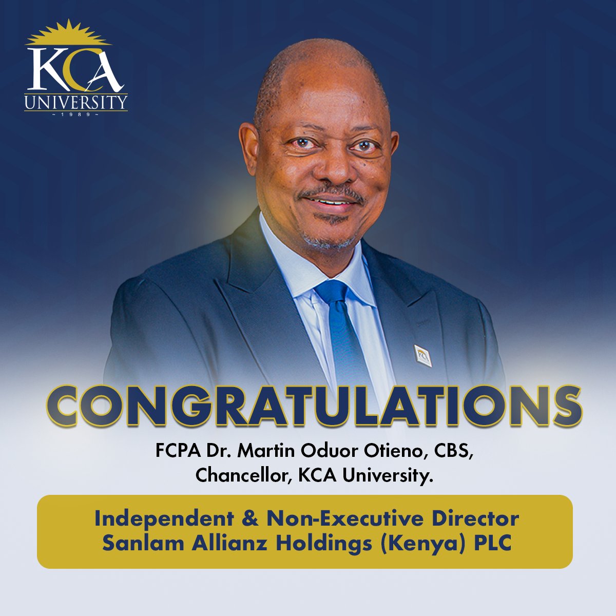 KCA University tweet media