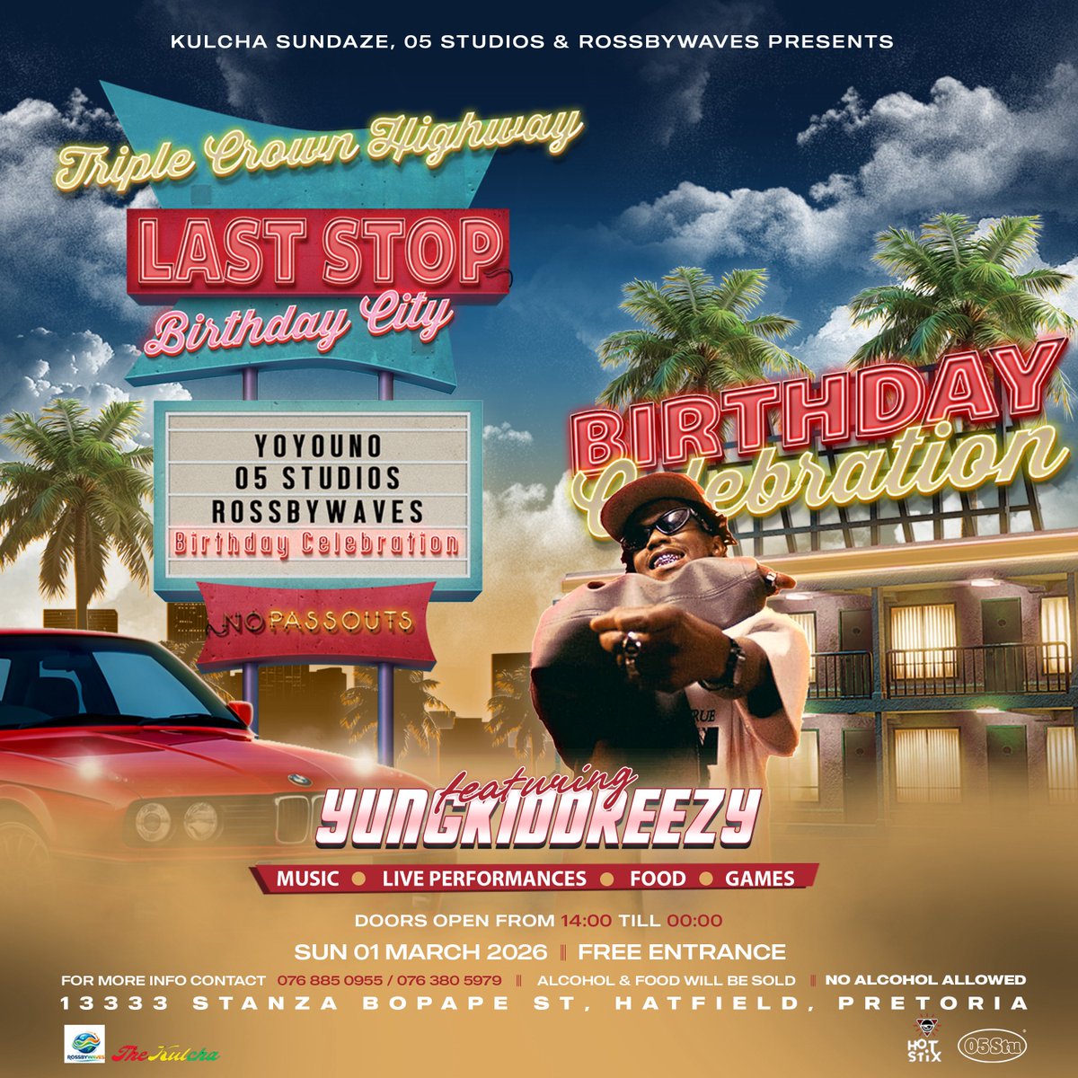 Let’s Switch it up a bit 😮‍🔥

On the decks <a href="/teejay_rsa/">1 + 1 OUT NOW!!🔥😮‍💨</a>, a certified menace behind the controls 🎧

On the mic it’s <a href="/yungkiddreezy_/">YungKiddReezy</a>  the kid got real hunger and real talent. A voice you need to pay attention to.😤🤲🏾 

More announcements loading… 👀🔥

📍Hotstix, Hatfield
📅 1