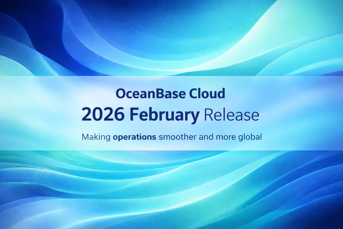 OceanBase tweet media