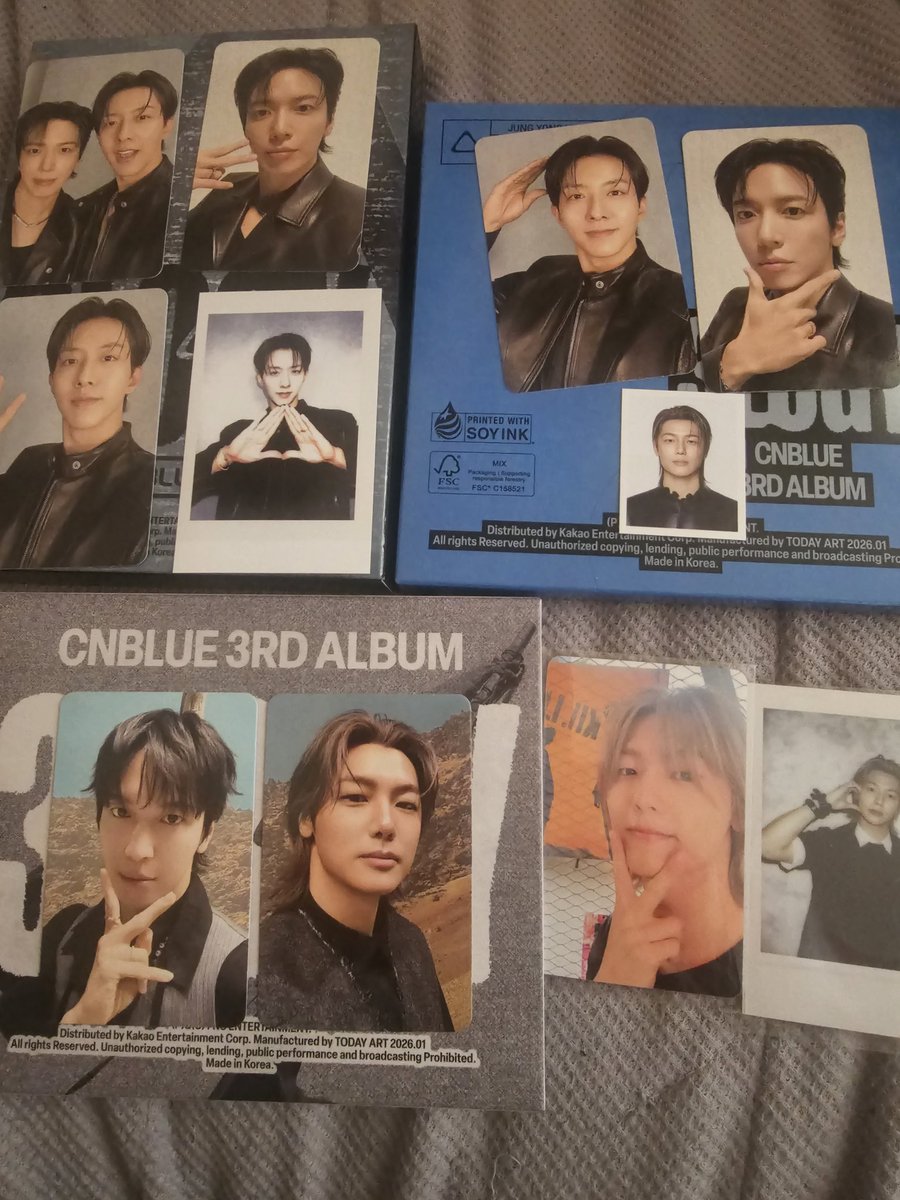 拡散希望】 今更ですが今日3LOGYが届いたのでトレカ、ポラ、証明写真