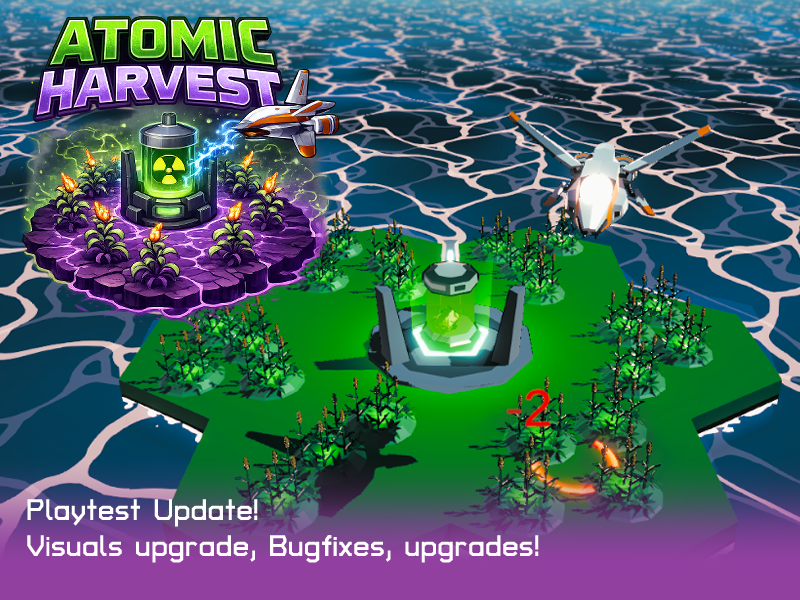 chaseboundgames's tweet photo. 🌱⚛️ Playtest update is live!
I’ve just pushed a new version of Atomic Harvest with fresh changes and improvements.
I’d love your feedback!
👉 https://t.co/RiMz5s0r28
#IndieGame #IndieDev #SoloDev #GameDev #Playtest #IncrementalGame #IdleGame #ItchIO #WIP #GameTesting https://t.co/m6P3j6SNlz