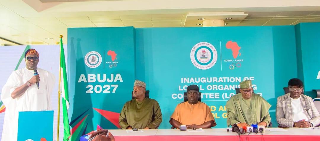 Honored to be inaugurated yesterday into the Local Organising Committee (LOC) for the 2nd African School Games Abuja 2027 by the Chairman, National Sports Commission and the DG, NSC.