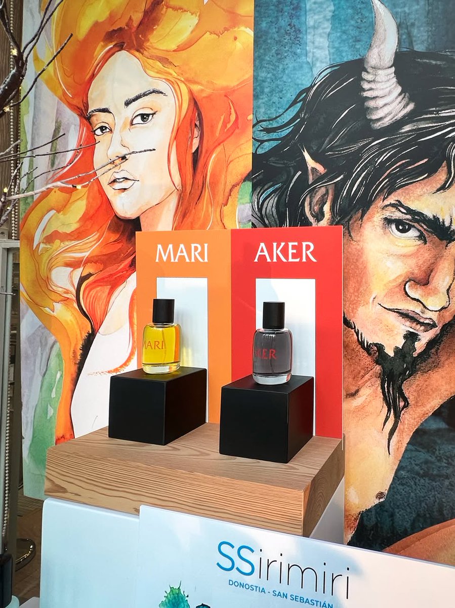 BenegasPerfumes's tweet image. @ssirimiri nos descubre una nueva historia para contar.📖

Por un lado, #MARI Diosa de la #MitologíaVasca . Por otro #AKER su apoyo incondicional.

👉🏼¿Te atreves a entrar en esta nueva historia para conocerlos mejor? 

www.ssirimiri. com 

#PerfumeríaBenegas #SSirimiri #Mitología