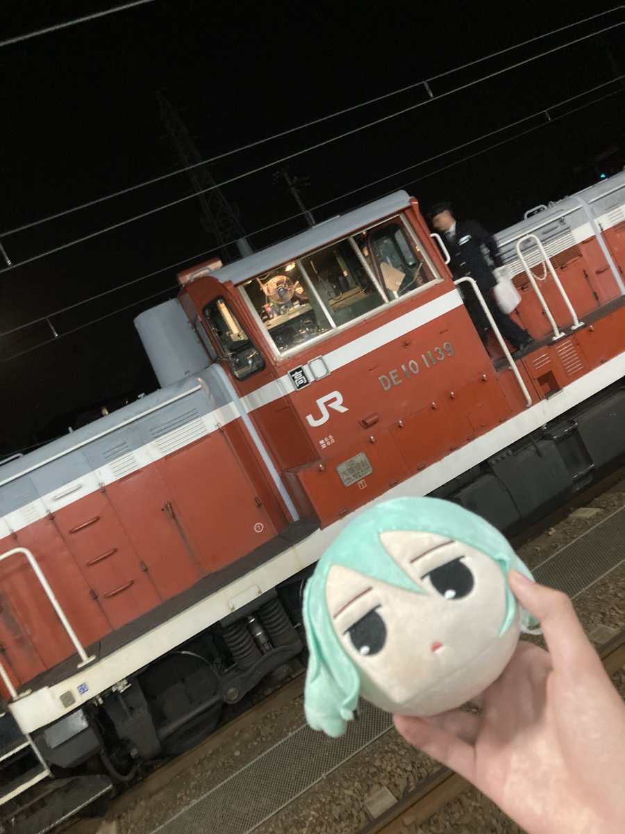 人形本人が電車と撮影されることを望んでいない可能性を考慮できない時点で5流撮り鉄です☝️この初音ミクは生意気だったので徳島の山奥で投げ捨てました☝️☝️☝️