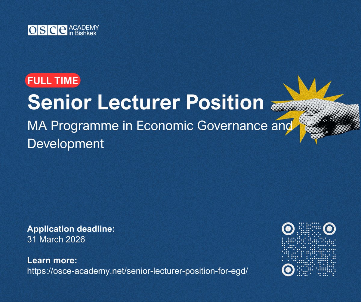 OSCE Academy tweet media