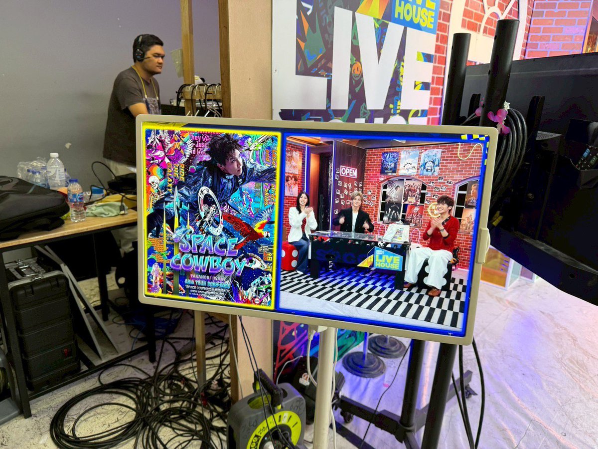 #SPACECOWBOYinBKK 🚀
バンコクメディアプロモーションを実施してきました🤠
ขอบคุณทุกคนในประเทศไทยมาก ๆ ครับ🙏

いよいよ初のASIA TOURも
残すところ僅かとなってきました‼️

三重・バンコク・ソウル
みなさまとお会いできる日を楽しみにしております🧑‍🚀✨

バンコク公演🎫🔗