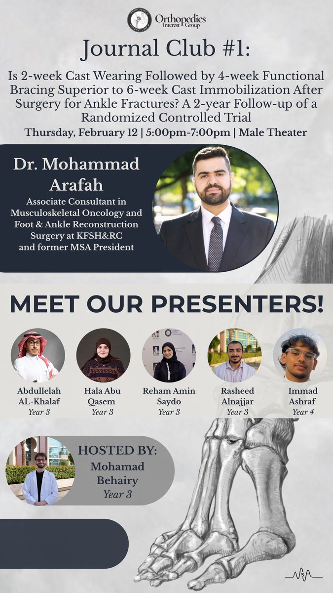 Orthopedics Interest Group tweet media