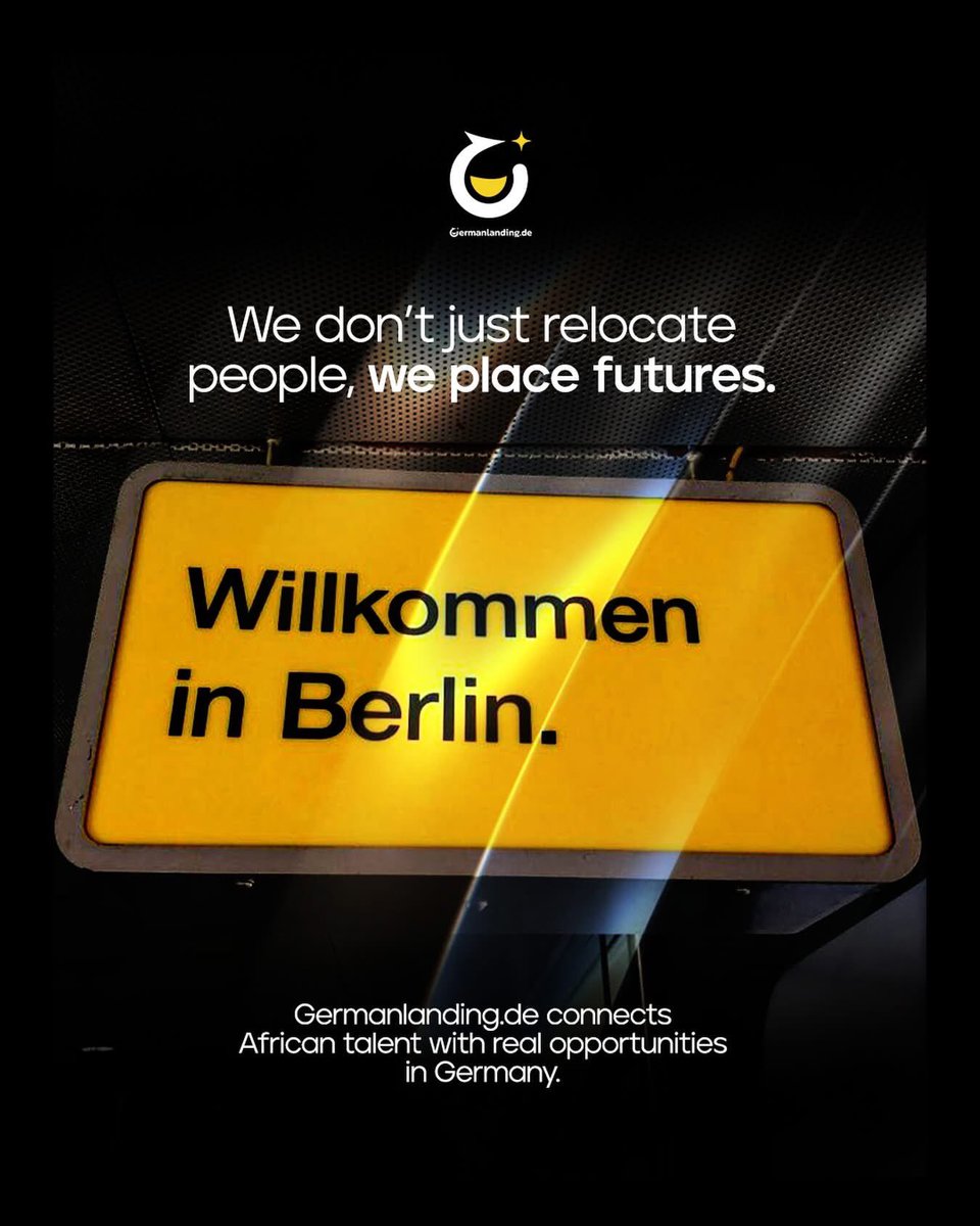 We don’t just relocate people; we place futures. 

At Germanlanding.de, we connect skilled African talent with real, verified opportunities in Germany, helping individuals build sustainable careers and better lives.
This is more than relocation. This is long-term impact.