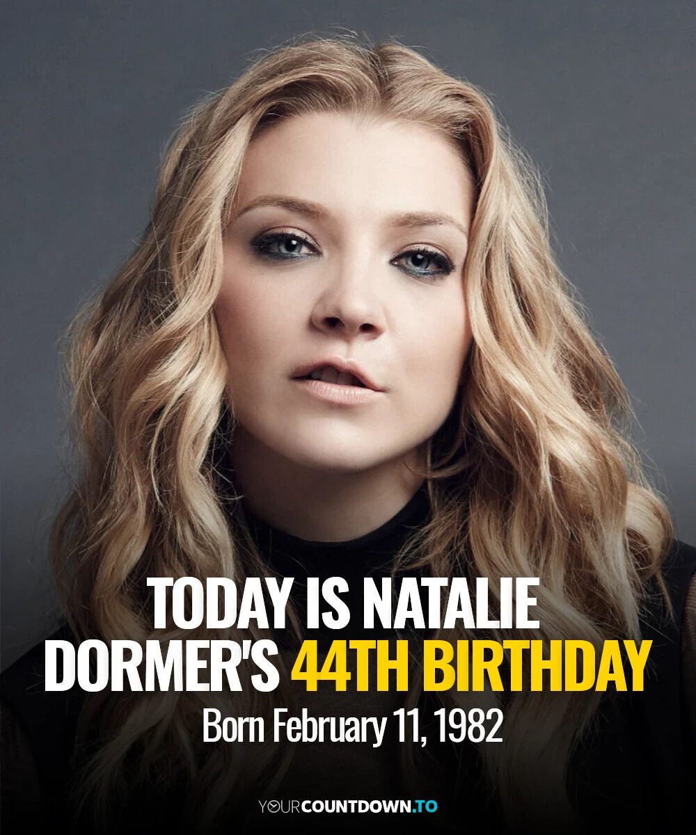 YourCountdownTo's tweet photo. 44 looks fierce on Natalie Dormer! ๐ From Margaery Tyrellโs cunning in GoT to Cressidaโs edge in The Hunger Games, sheโs been serving iconic roles for years. Keep stealing the scenes, Natalie! ๐ฌโจ #NatalieDormer #ScreenQueen https://t.co/yRT8Mpcci5