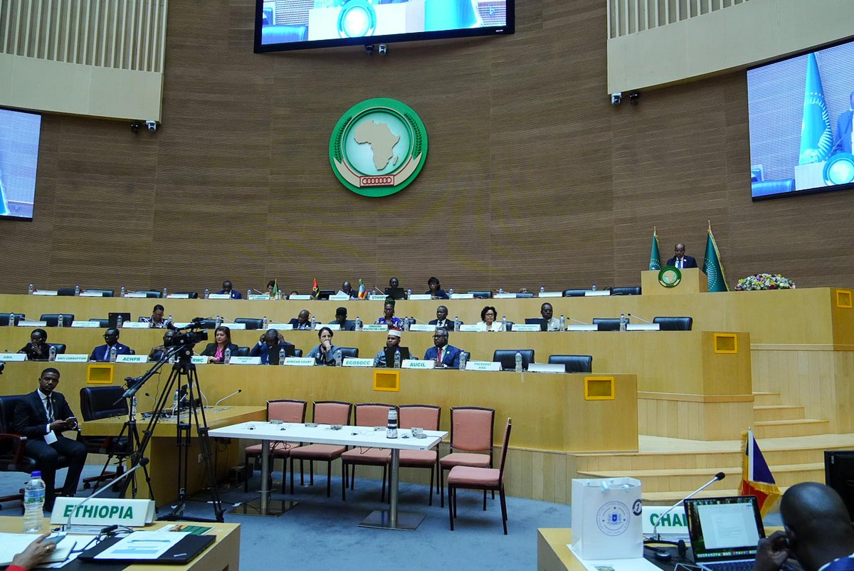 At the opening session of the 48th AU Executive Council, AUC Chairperson H.E. <a href="/ymahmoudali/">Mahmoud Ali youssouf</a> underscored “the urgency of institutional reform, &amp; the imperative of peace and development on the continent” ahead of the 39th AU Assembly.

On #Water &amp; sanitation; this year’s theme, he