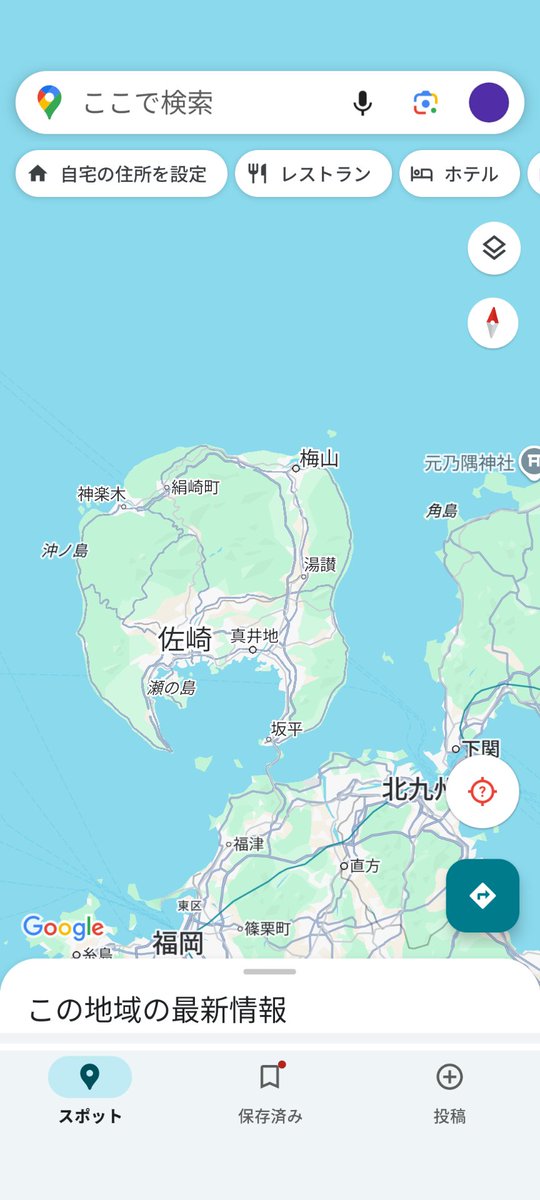 Googleマップに描いてみたり