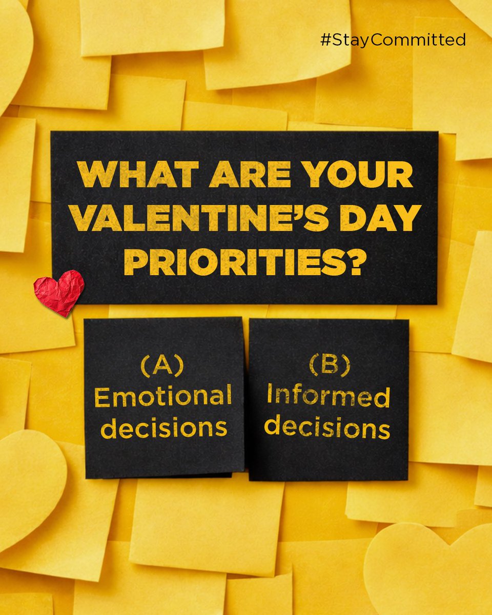 BinanceForIN's tweet image. This Valentine’s Day, set your priorities right. 

Whatever you choose, we just hope you #StayCommitted