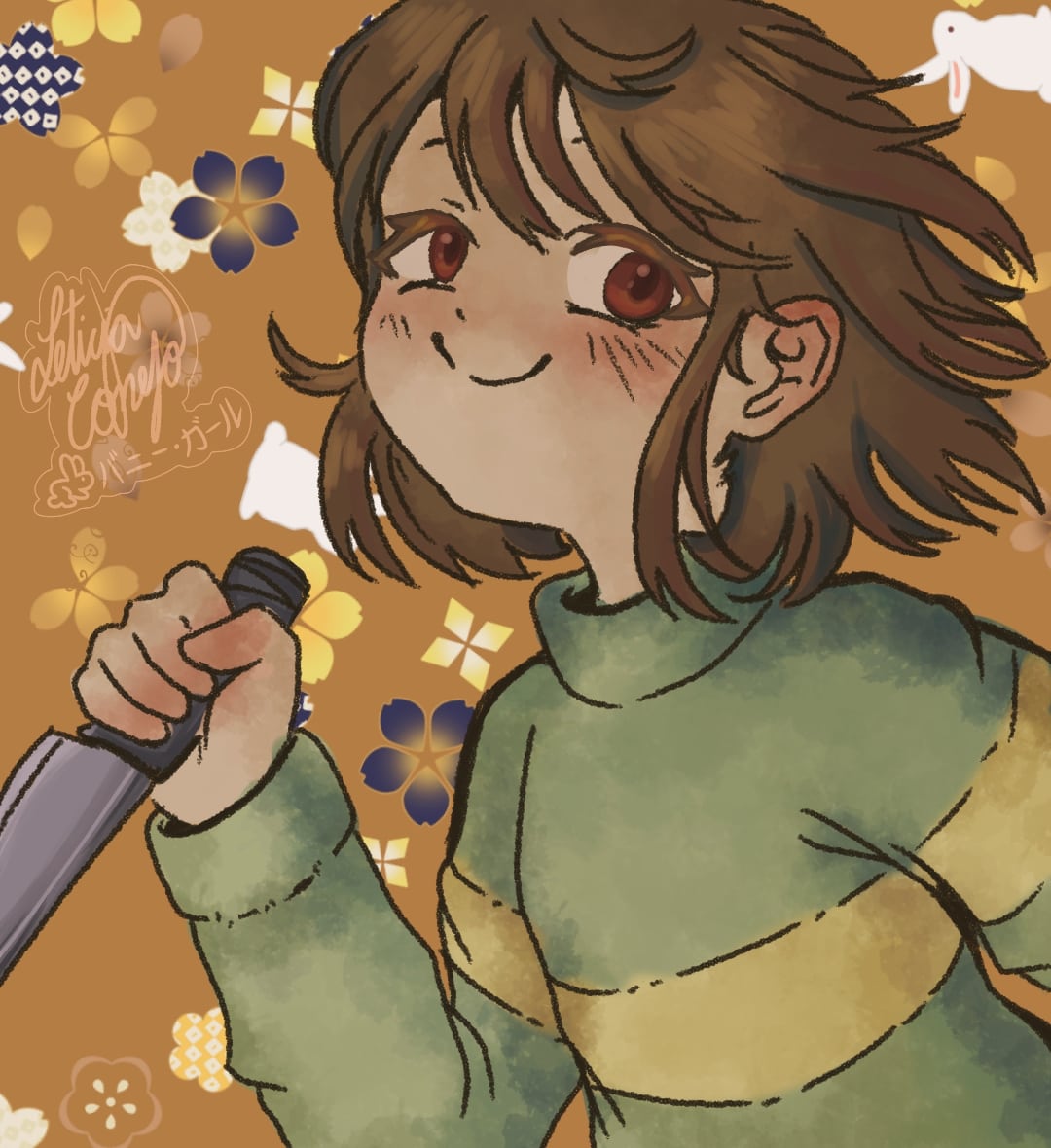 Chara2day's tweet image. • Day 505 ♥️

—By: ConejoIlustra 💫
#undertale #UT #UTDR #Chara