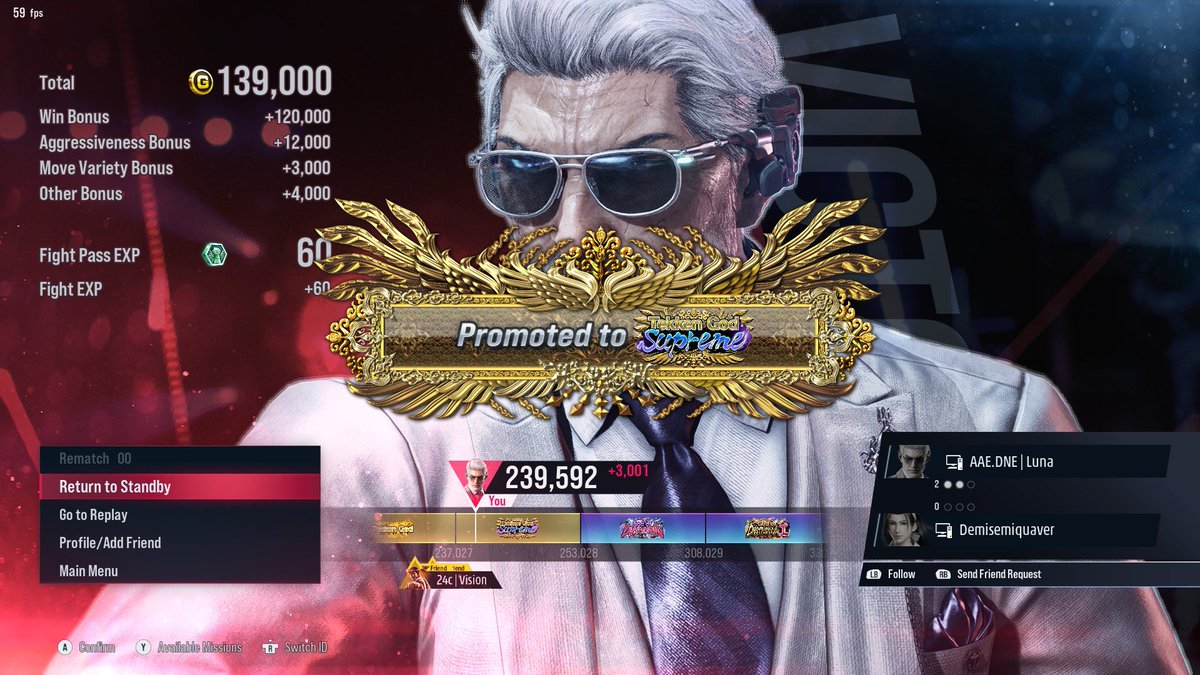 Tekken God Supreme! Still struggling with hitbox and can’t defend properly. I literally forget to block sometimes 😭