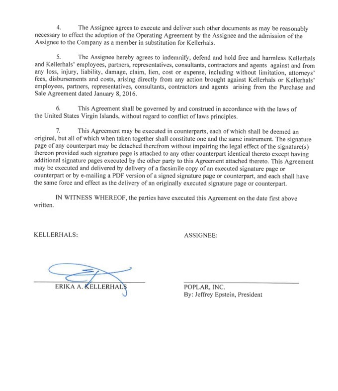 🚨 HOW EPSTEIN QUIETLY LOCKED DOWN A PRIVATE ISLAND

A 2016 transfer put the LLC behind Great Saint James in the U.S. Virgin Islands under Poplar, Inc., signed by Epstein for just $10 and “other good and valuable consideration”.