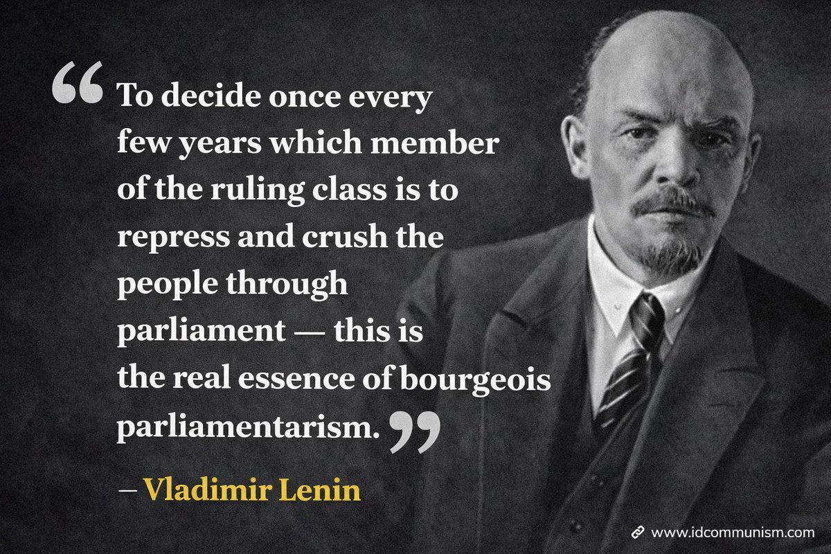 📌 From Vladimir Ilyich Lenin, The State and Revolution (1917), Chapter III.