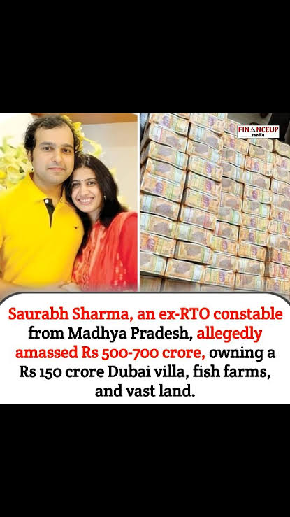 AstroCounselKK's tweet image. Corruption has literally become a Cancer for our Nation ..
No cure simply ..
Even in last 12 years rule of Modi ji nothing changed on this front..
Corruption has only increased..

Saurabh Sharma - 
An RTO constable in Madhya Pradesh’s traffic department caught with 52 Kg of Gold,