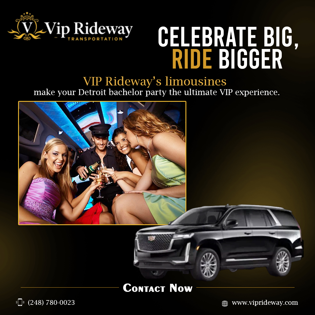 viprideway's tweet image. Celebrate big, ride bigger — VIP Rideway’s limousines make your Detroit bachelor party the ultimate VIP experience.

🌐 Visit Our Website at viprideway.com/bachelor-party…

#VIPRideway #DetroitBachelorParty #BachelorPartyDetroit #DetroitLimoService #BachelorPartyLimo