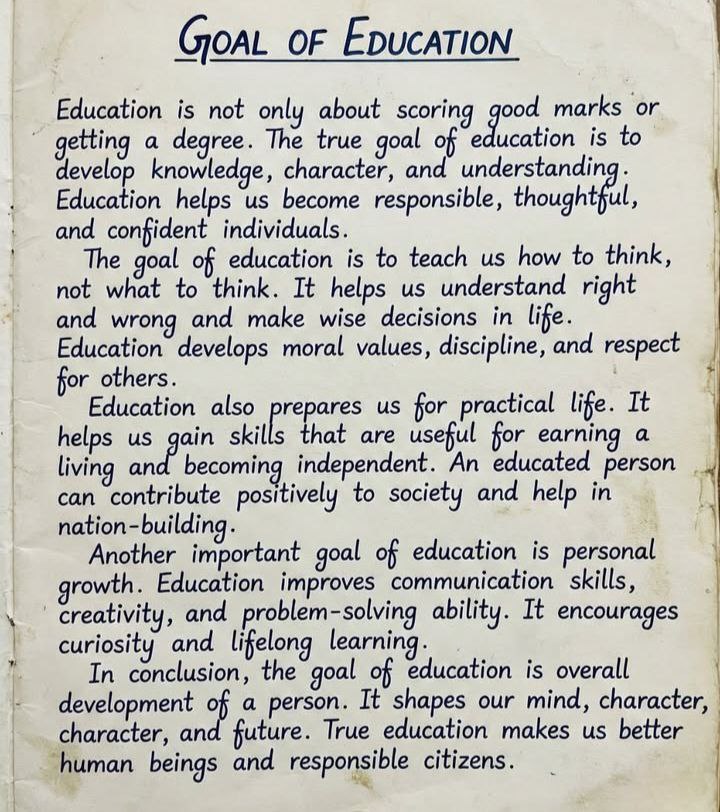 ShayDraq's tweet image. Education's GOAL!