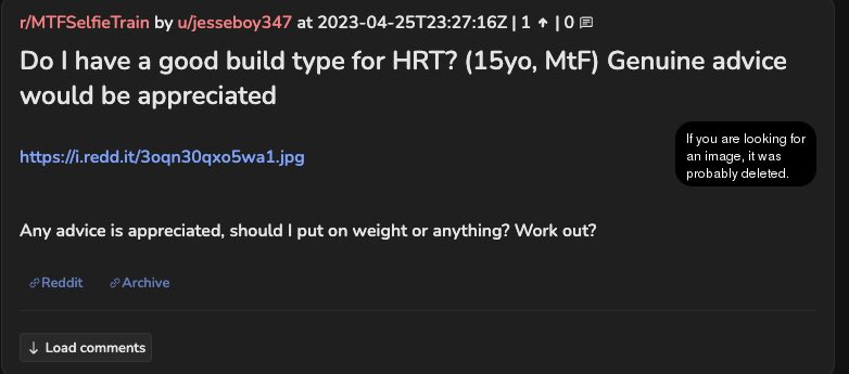 Someone needed to tell this kid the truth and help him to be happy as a man, but it’s illegal to do so.

It’s a criminal offence of conversion therapy, so he never got help and he got worse.

Murdered children paid the price for our politicians’ stupidity and cowardice.

Not even