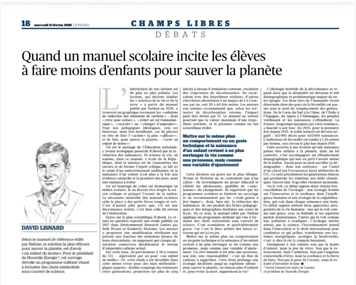 Oui, c’est un scandale, éthique bien sûr mais aussi SCIENTIFIQUE, contrairement à ce qu’affirment en défense les promoteurs de ce bourrage de crâne sordide de nos enfants. 
En complément de mon précédent post sur le sujet, voici le texte plus complet de ma tribune. Chacun pourra
