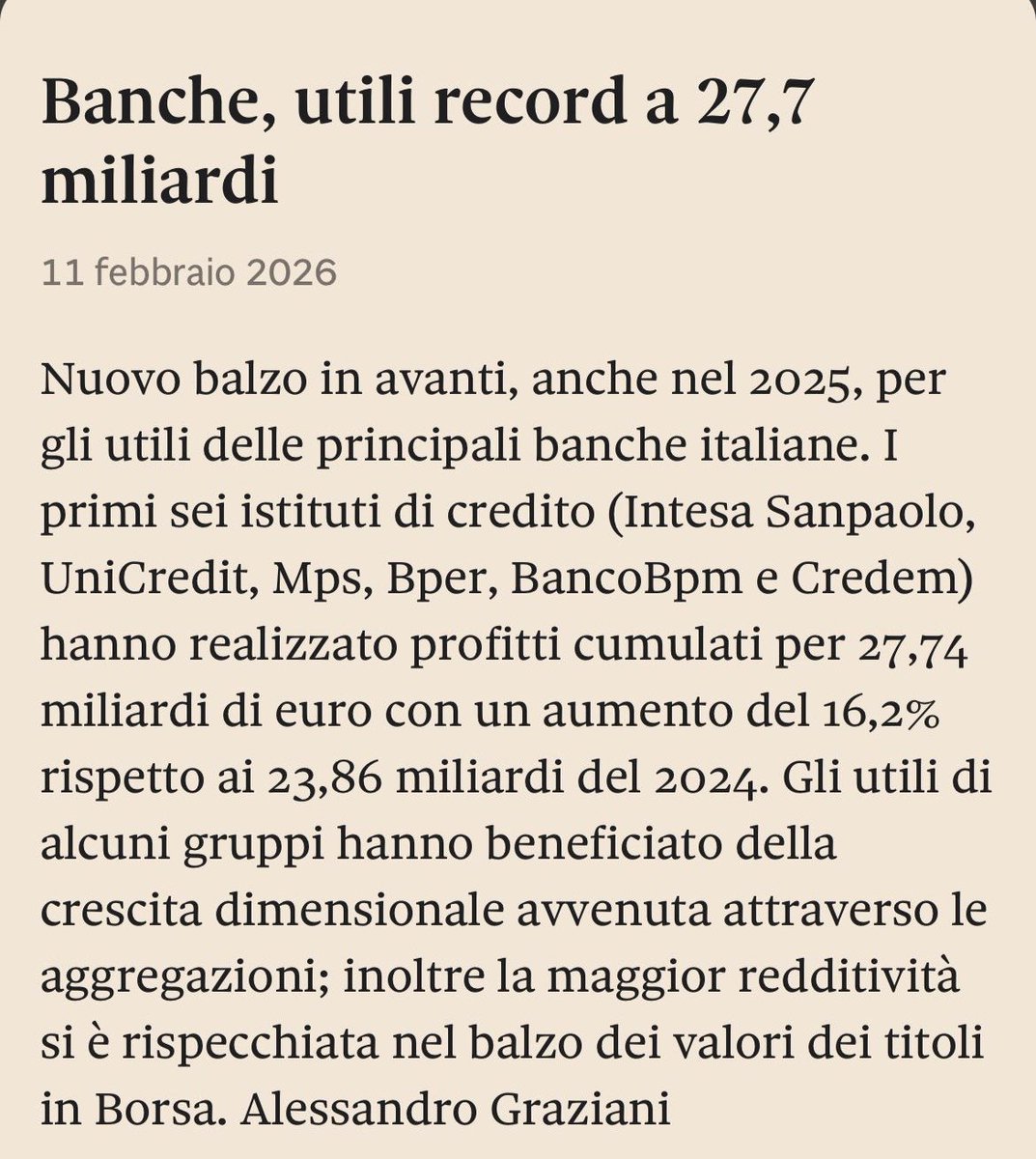 Non avete ancora capito chi comanda in Italia? State ancora a parlare di destra e di sinistra, di Sanremo e altre distrazioni di massa…