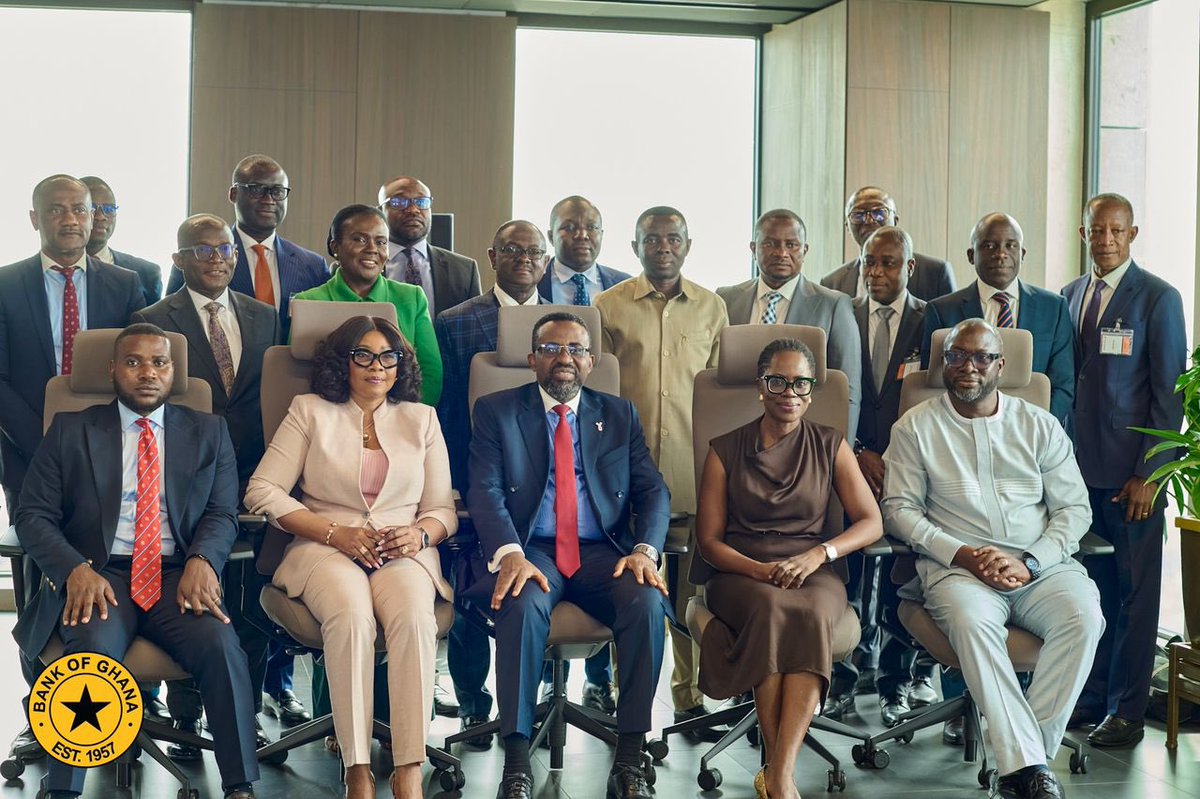 Governor <a href="/DrJPAsiama/">Johnson Pandit Asiama</a> led the inauguration of the Steering and Technical Committees to advance efforts to encourage more banks to list on the Ghana Stock Exchange, in a move aimed at broadening public ownership within the banking sector. #AbanPapaAba