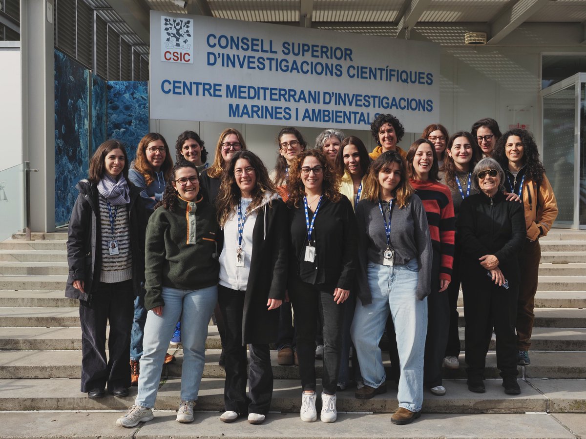 👩‍🔬Aquest 2026, la plantilla de l'ICATMAR està formada per un 51% de dones!

Gràcies per fer progressar la ciència dia a dia i per ser referents que permeten a tantes nenes imaginar-se un futur possible dins del món de la biologia marina i l'oceanografia.🙌

#DiaDonaiNenaEnCiència