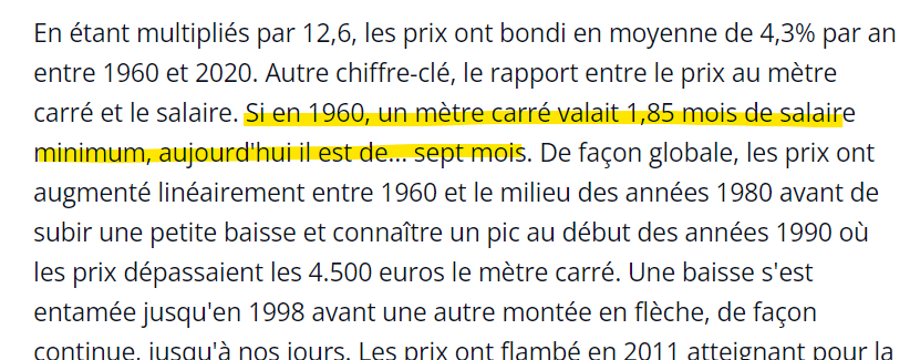 KovitzMos's tweet photo. Je me fais insulter par des jouisseurs sans entrave pour ce tweet, mais ça ne changera pas la réalité.
Un appartement qu'on achetait avec 10 ans d'épargne en 1960 en nécessite désormais 38. https://t.co/HLwTIJcVa5